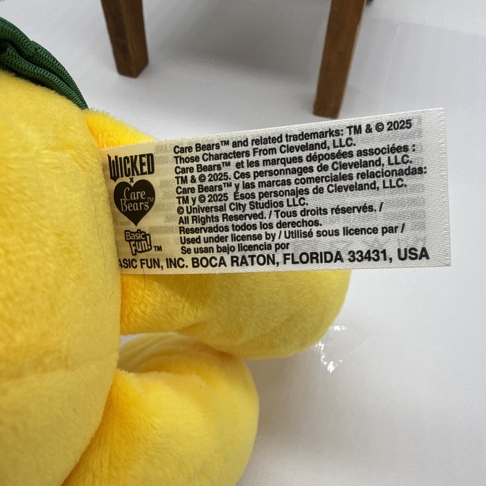 Care Bears - x Wicked Fun Size Plush - Funshine Bear as The Scarecrow - Picture 7 of 8